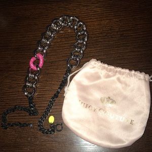 Juicy Couture Chain Link Statement Necklace
